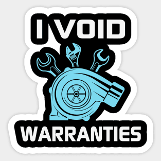 Built to Fix: The Mechanic’s Life Sticker